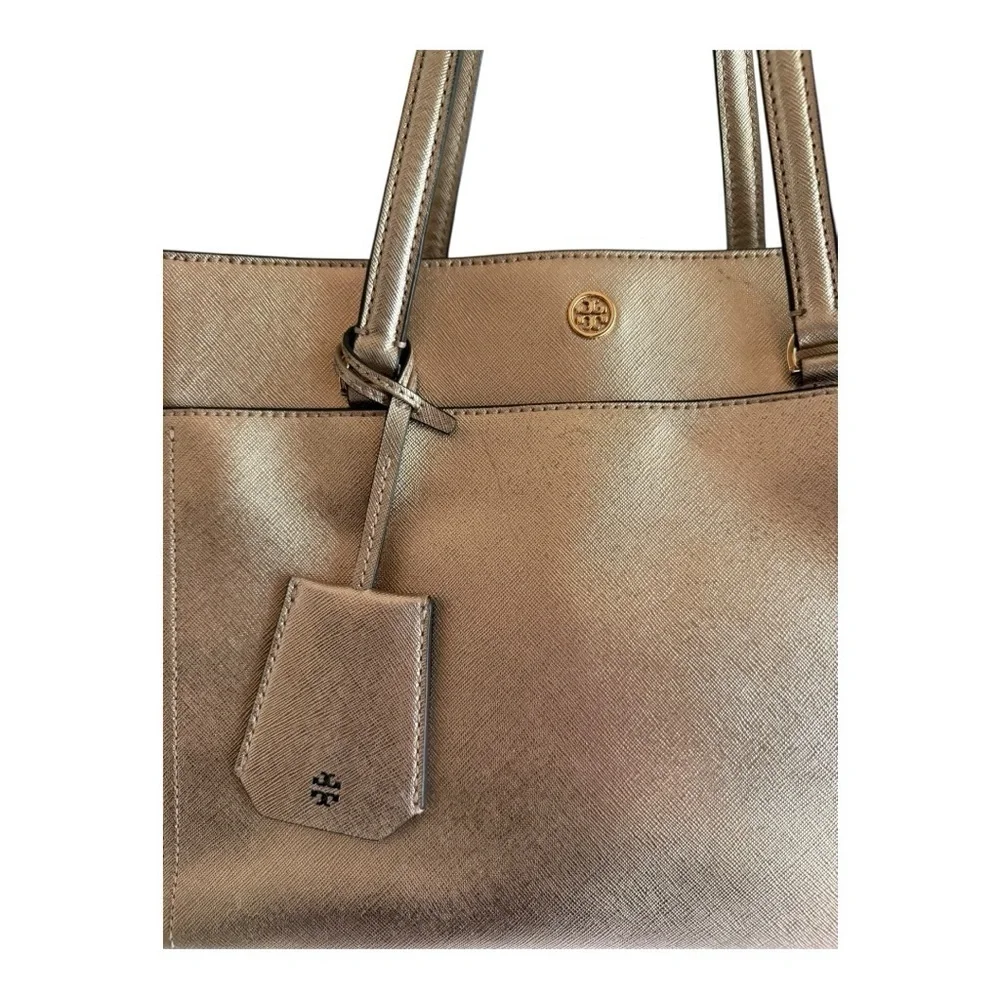 Tory Burch ~Rose Gold Tote~ Pre-Owned